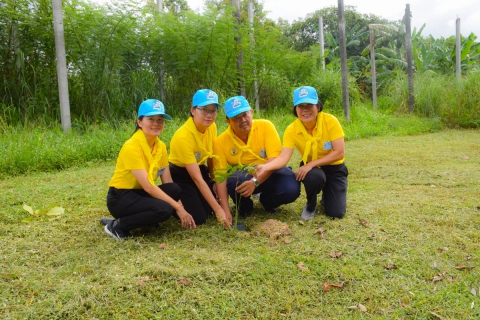 กปภ.สาขาระยอง ร่วมกิจกรรม "รวมพลังจิตอาสา รวมใจไทยปลูกต้นไม้เพื่อแผ่นดิน ประจำปี 2562"