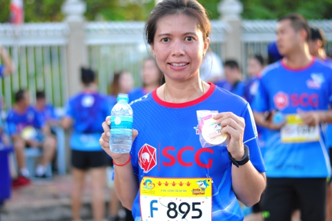 กปภ.ชลบุรี บริการน้ำดื่ม "Smile Together เดิน-วิ่ง เพื่อโรงพยาบาลชลบุรี